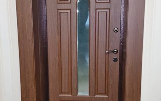 входная антивандальная дверь с внутренней отделкой МДФ