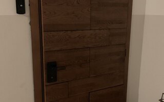 дверь металлическая в квартиру с домофоном звонком