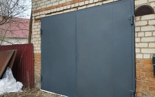 металлические гаражные ворота